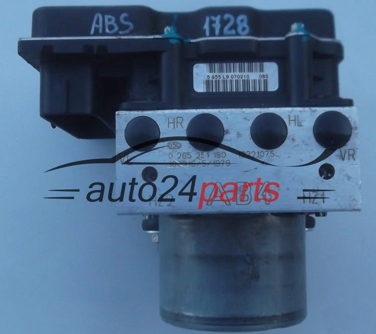 Aντλία ABS OPEL CORSA D BOSCH 0 265 251 190,  13321075, 0 265 951 440