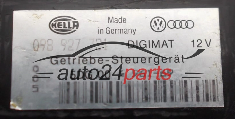 GETRIEBESTEUERGERÄT GETRIBESTEUERUNG VOLKSWAGEN T4 2.5 TD HELLA 5DG 00 6 961-69,  098 927 731