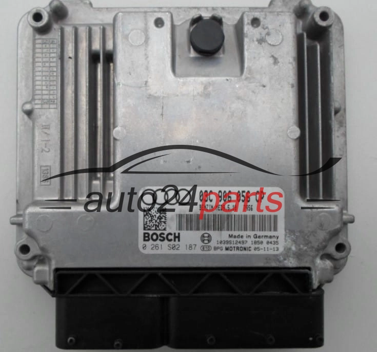 ECU CENTRALITA DE MOTOR  AUDI 1.6 BOSCH 0 261 S02 187,  03C 906 056 CP