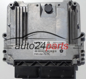MOTORSTEUERGERÄT ECU STEUERGERÄT  JEEP GRAND CHEROKEE 3.0 CRD BOSCH 0 281 030 158, 0281030158, P05150767AC 