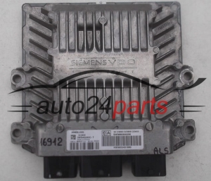 MOTORSTEUERGERÄT ECU STEUERGERÄT  CITROEN PEUGEOT 1.4 HDI SIEMENS VDO 5WS40285C-T, 5WS40285CT, SW9660300280, HW9653451880, SID806 
