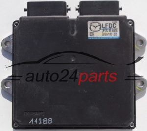ECU ENGINE CONTROLLER  MAZDA 6 2.0 LFDC 18 881C, LFDC18881C, E6T61671H2 