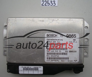 Boîte de vitesses automatique contrôleur PORSCHE BOXSTER BOSCH 0 260 002 561, 0260002561, ZF6058006163, 98661824001