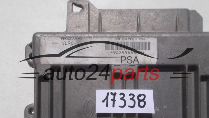 ECU CENTRALITA DE MOTOR CITROEN PEUGEOT 1.8 SAGEM 21649010-3, 216490103, 9629566880, SL96-1