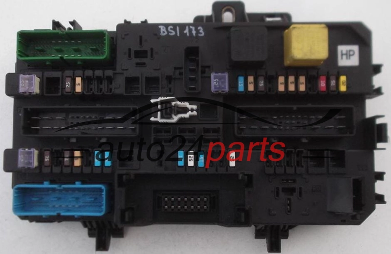 Central do sistema elétrico com caixa de relés e fusíveis, central de controle modul BSI OPEL ASTRA H ZAFIRA B GM 13 220 830 HP