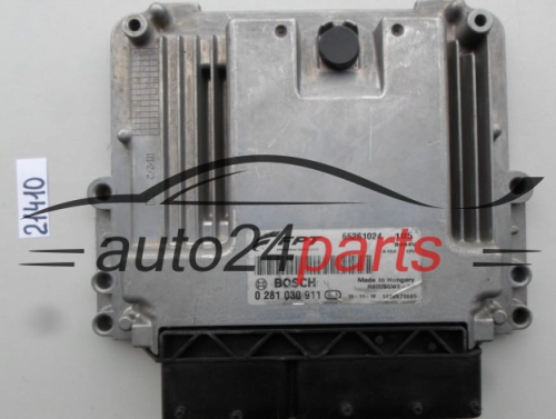 KOMPUTER STEROWNIK SILNIKA FIAT BRAVO 1.6 MJET BOSCH 0 281 030 911, 0281030911, 55261024
