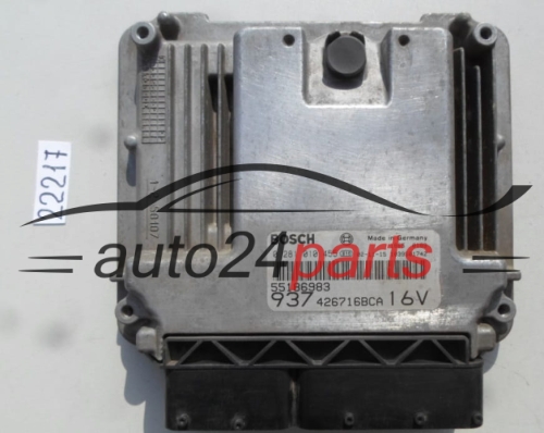 ECU ENGINE CONTROLLER ALFA ROMEO 147 1.9 JTD BOSCH 0 281 010 455, 0281010455, 55186983