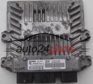 CENTRALINA DO MOTORE PEUGEOT 307 2.0 HDI SIEMENS 5WS40133C-T, 5WS40133CT, SID 801A SW9653059580 HW9647423380