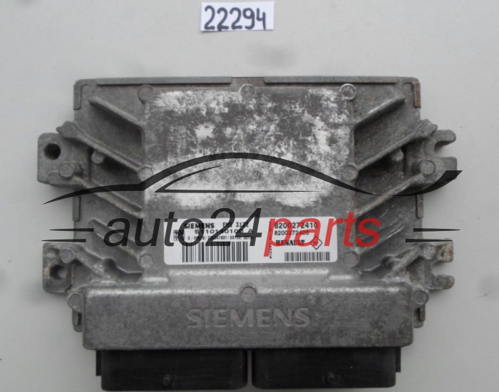 KOMPUTER STEROWNIK SILNIKA RENAULT MEGANE SCENIC 1.6 SIEMENS S110140100A, S110140100 A 8200272410 8200272406 