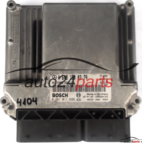 MOTORSTEUERGERÄT ECU STEUERGERÄT MERCEDES W211 E320 CDI A6481500379