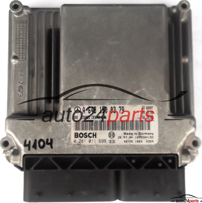 MOTORSTEUERGERÄT ECU STEUERGERÄT MERCEDES W211 E320 CDI A6481500379