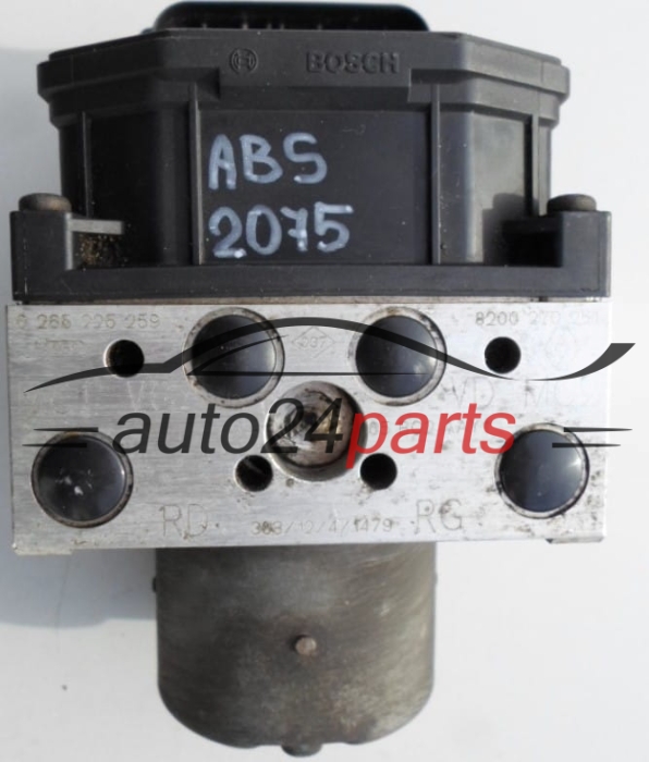 ABS PUMP RENAULT BOSCH 0 265 225 259, 8200 270 251