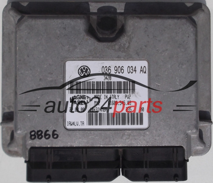 CENTRALINA MOTORE VW VOLKSWAGEN LUPO 1.4 036906034AQ, 036 906 034 AQ, IAW4LV.TA 6160054504, 61600.545.04