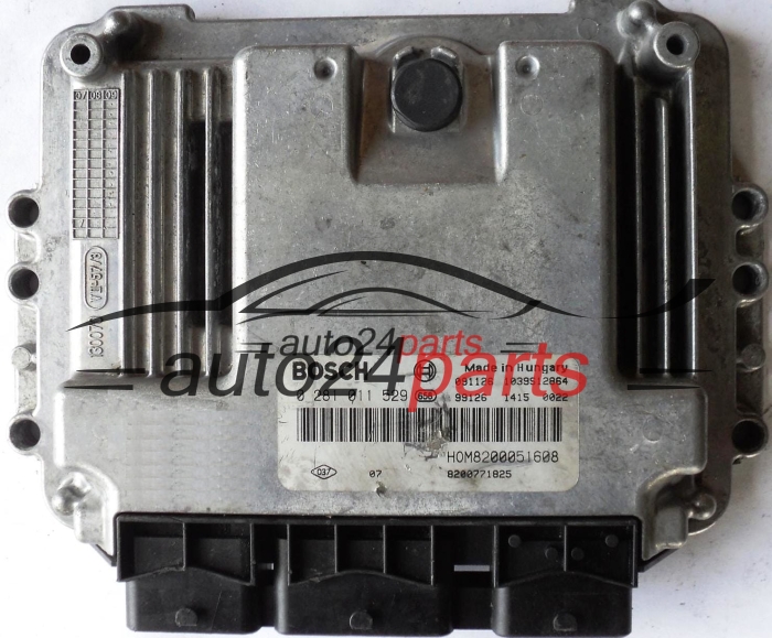Μονάδα Ελέγχου Κινητήρα RENAULT TRAFIC OPEL VIVARO NISSAN PRIMASTAR 1.9 DCI BOSCH 0 281 011 529