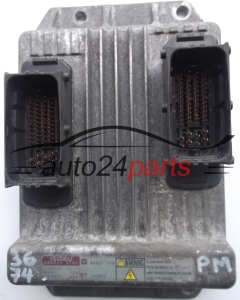 ECU CENTRALITA DE MOTOR OPEL CORSA COMBO MERIVA 1.7 CDTI Z17DTH DENSO 112500 0211, 1125000211, ISUZU 898021 5701, 8980215701, GM 98021 570, 98021570