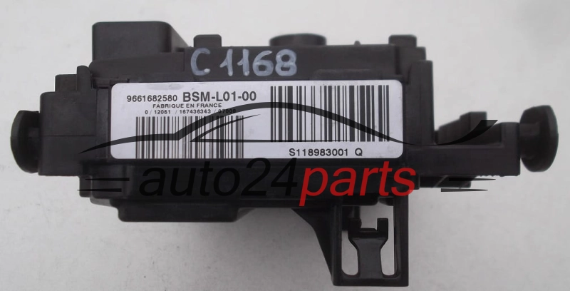 COMFORT CONTROL MODULE PEUGEOT 407 SIEMENS VDO S118983001Q