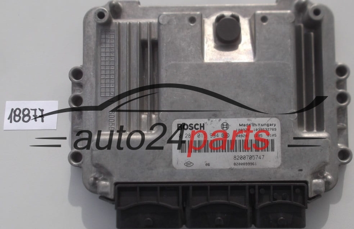 KOMPUTER STEROWNIK SILNIKA RENAULT 1.9 DCI BOSCH 0 281 015 994, 0281015994, 8200705747