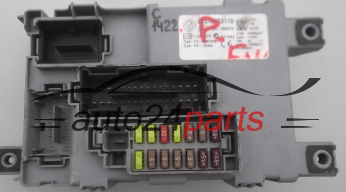 Centralina modulo comfort FIAT GRANDE PUNTO DELPHI 28205372, 00518263170