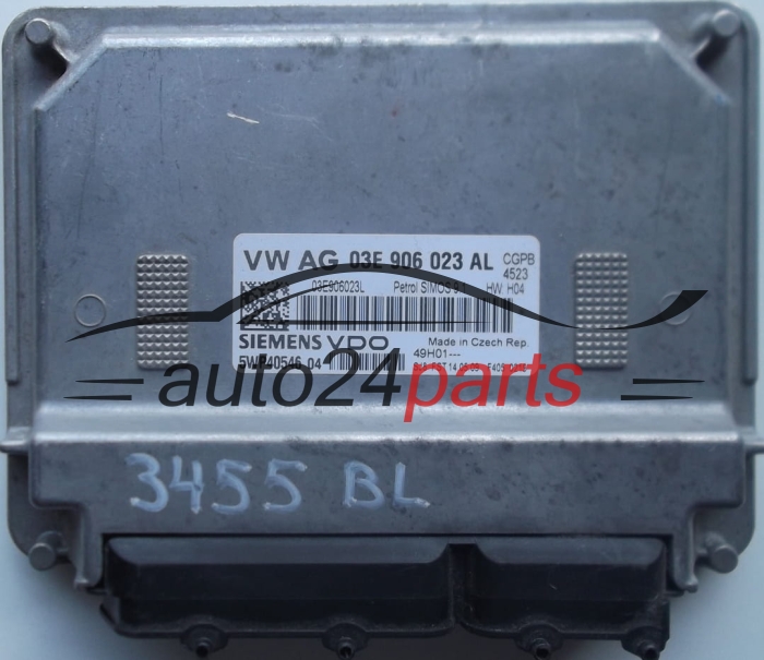  KOMPUTER STEROWNIK SILNIKA VW VOLKSWAGEN POLO 1.2 03E906023AL