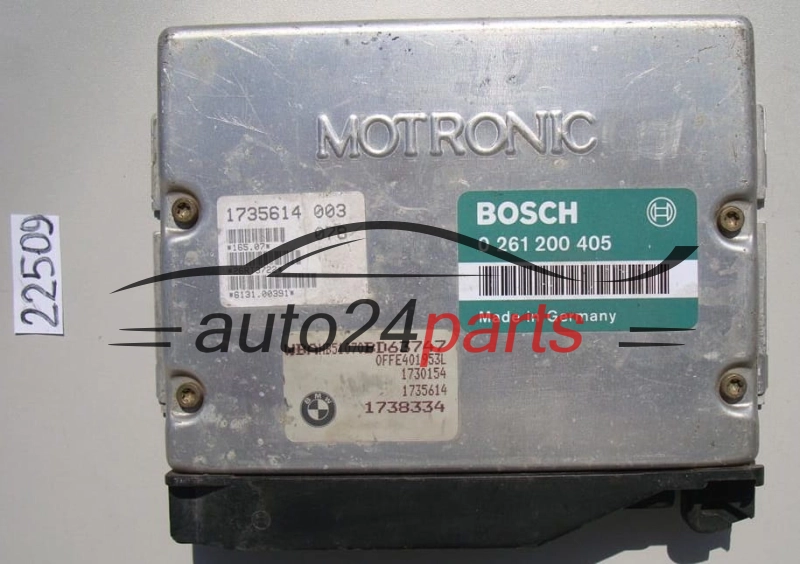 KOMPUTER STEROWNIK SILNIKA BMW E34 E36 325i 525i BOSCH 0 261 200 405, 0261200405, MOTRONIC 1735614 003, 1735614003