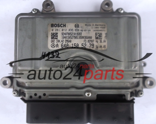 MERCEDES W169 B-KLASS B180 CDI A6401505279, A 640 150 52 79, 6401505279, BOSCH 0281012435, 0 281 012 435, CRA.42 OM640