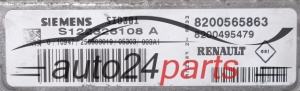 MOTORSTEUERGERÄT ECU STEUERGERÄT  RENAULT MEGANE SCENIC 1.5 DCI SIEMENS S122326108 A