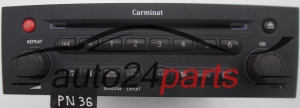 RADIO CD NAVI NAWIGACJA CARMINAT RENAULT MEGANE 8200 484 424 T / 8200484424T / 6500-4865 / 65004865 / BE 7433 / BE7433 - PN36
