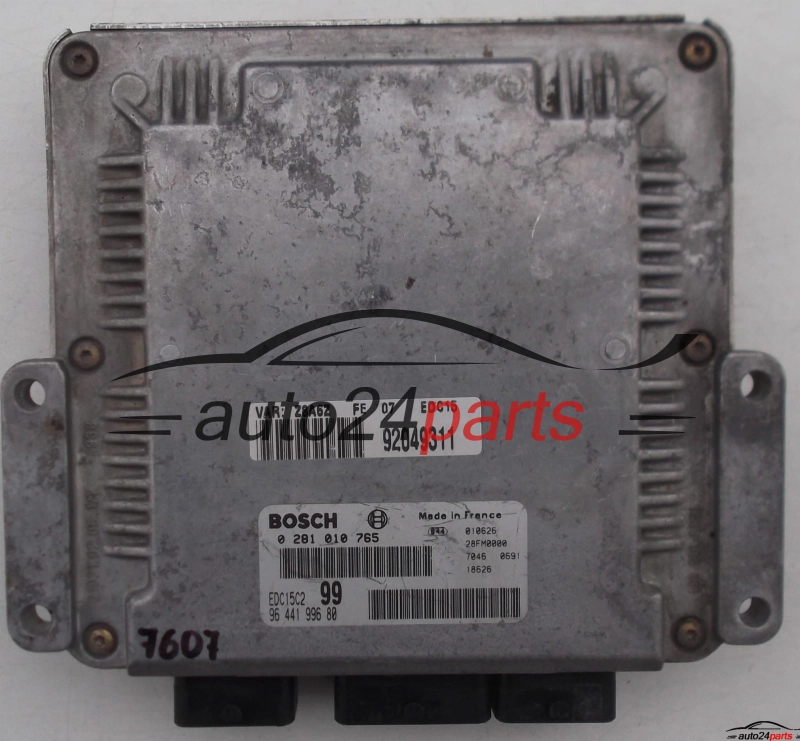 calculateur moteur pour peugeot 607 2.2 hdi