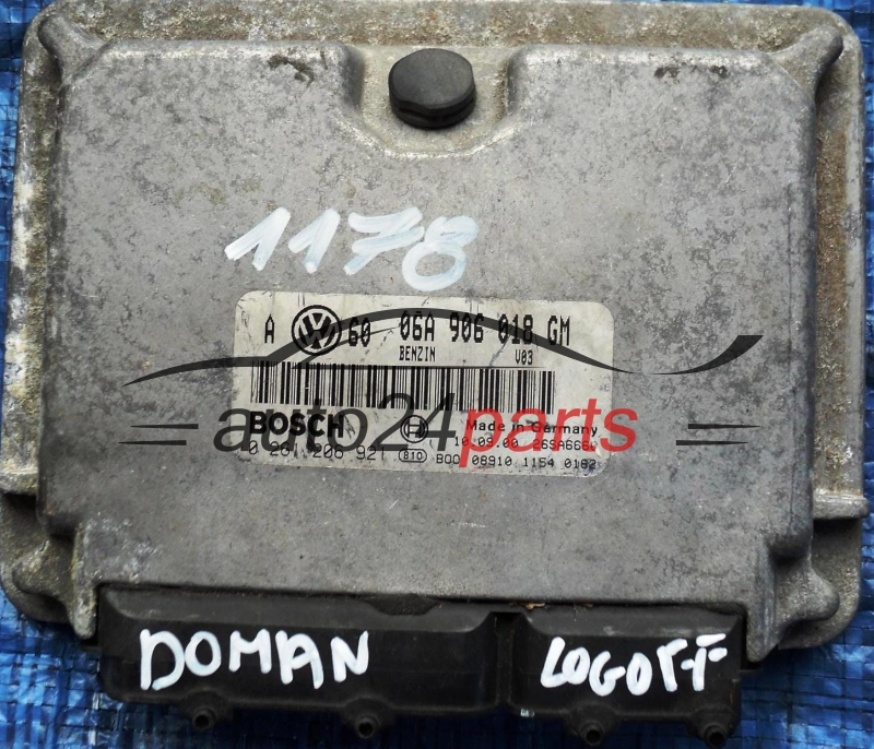 ΜΟΝΑΔΑ ΕΛΕΓΧΟΥ ΚΙΝΗΤΗΡΑ VW VOLKSWAGEN GOLF 2.0 20V GTI 06A 906 018 GM