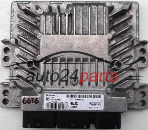 MOTORSTEUERGERÄT FORD FIESTA 1.4 TDCI 8V21-12A650-EC, 8V2112A650EC, 5WS40584C-T, 5WS40584CT, 4EJC, J38AC