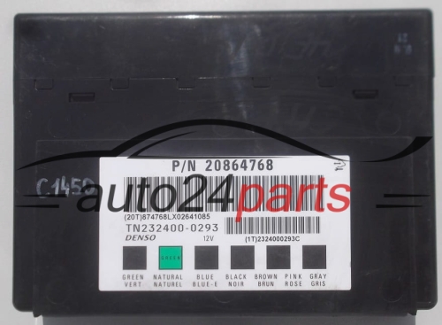CENTRALKA MODUL STEROWNIK CHEVROLET CAPTIVA TN232400-0293, TN2324000293, 20864768 