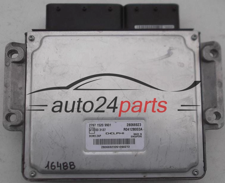 ECU CENTRALITA DE MOTOR DAEWOO 1.4 D 28066923, R0412B003A