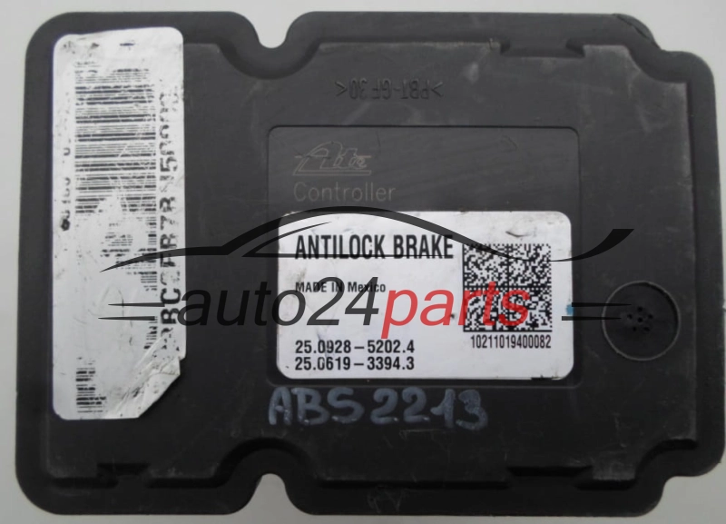 ABS POMPA I STEROWNIK DODGE JEEP CHRYSLER P04779733AA, ATE 25.0212-1662.4, 25021216624, 25.0928-5202.4, 25092852024