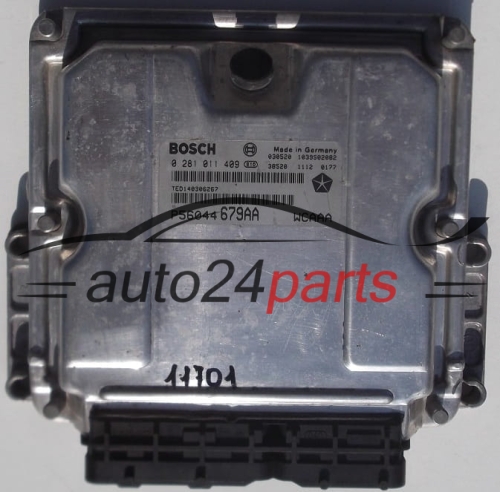 ECU ENGINE CONTROLLER JEEP GRAND CHEROKEE 2.7 CRD BOSCH 0 281 011 409, 0281011409, P56044679AA