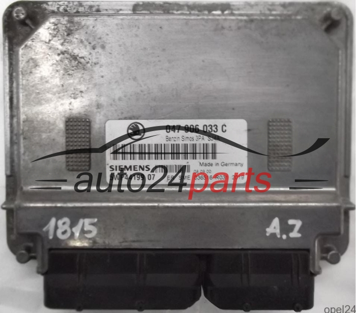 calculateur moteur pour skoda fabia 1.4