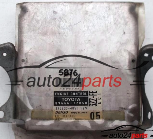 MOTORSTEUERGERÄT ECU STEUERGERAT TOYOTA COROLLA 1.6 89666-12050, 8966612050, 3ZZ-FE 