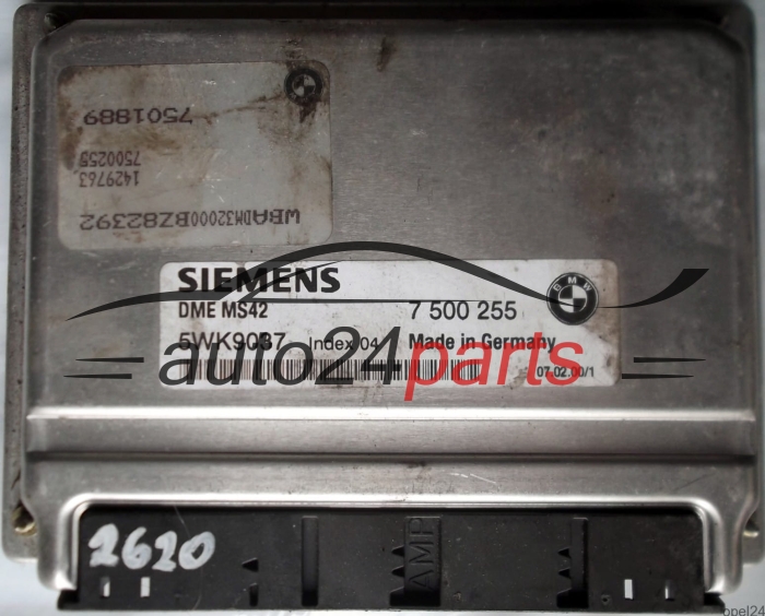 ECU CENTRALITA DE MOTOR BMW E38 E39 E46 2.8 SIEMENS 5WK9037 