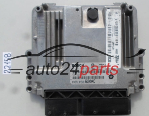 MOTORSTEUERGERÄT ECU STEUERGERAT FIAT 2.0 JTDM BOSCH 0 281 018 312, 0281018312, P05150620AC