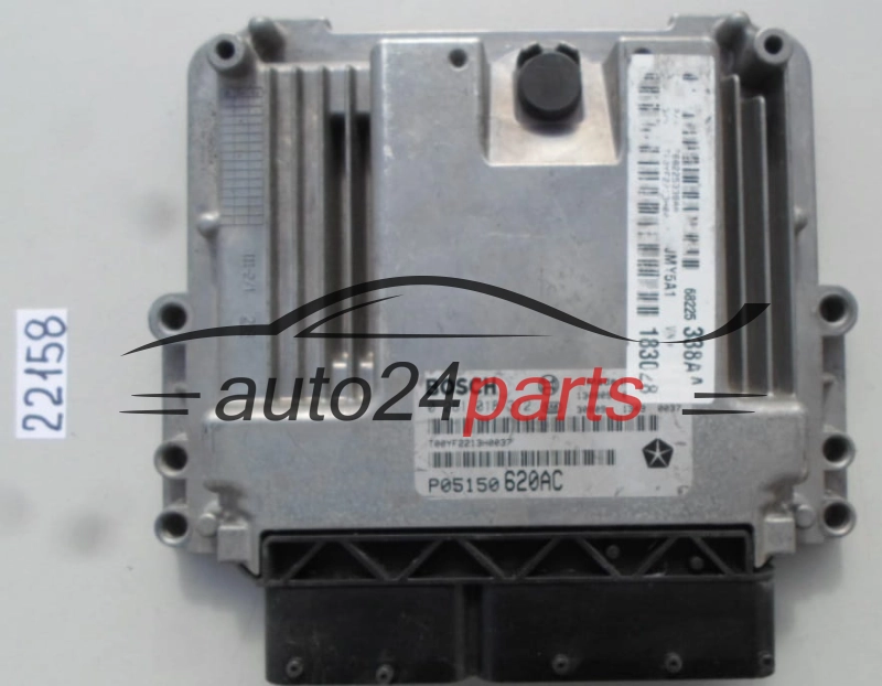 MOTORSTEUERGERÄT ECU STEUERGERAT FIAT 2.0 JTDM BOSCH 0 281 018 312, 0281018312, P05150620AC