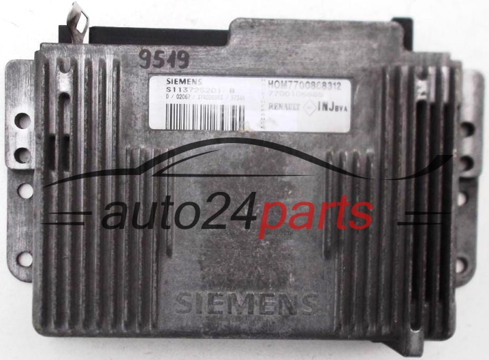 CENTRALINA DO MOTORE RENAULT SCENIC SIEMENS S113725201 B, HOM 7700868312