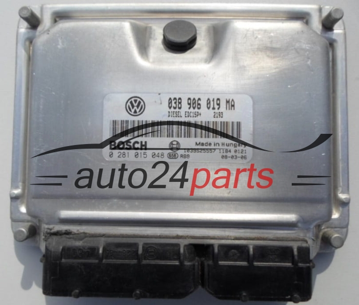 ECU CENTRALITA DE MOTOR  SEAT IBIZA 1.9 TDI BOSCH 0 281 015 048, 038 906 019 MA