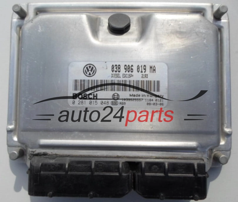 ECU CENTRALITA DE MOTOR  SEAT IBIZA 1.9 TDI BOSCH 0 281 015 048, 038 906 019 MA