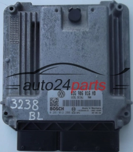CENTRALINA MOTORE SEAT ALTEA 1.9 TDI 03G 906 016 HB, 03G906016HB, BOSCH 0 281 012 288, 0281012288, DIESEL EDC16U1 7000, 1039S08151