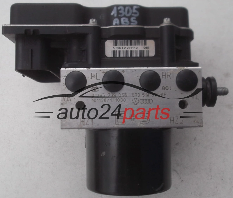 ABS PUMP VOLKSWAGEN POLO BOSCH 0 265 239 056, 0265239056, 6R0 614 517 AF, 6R0614517AF,  0265955025, 6R0 907 379 AK, 6R0907379AK, 6R0 907 379 AF, 6R0907379AF