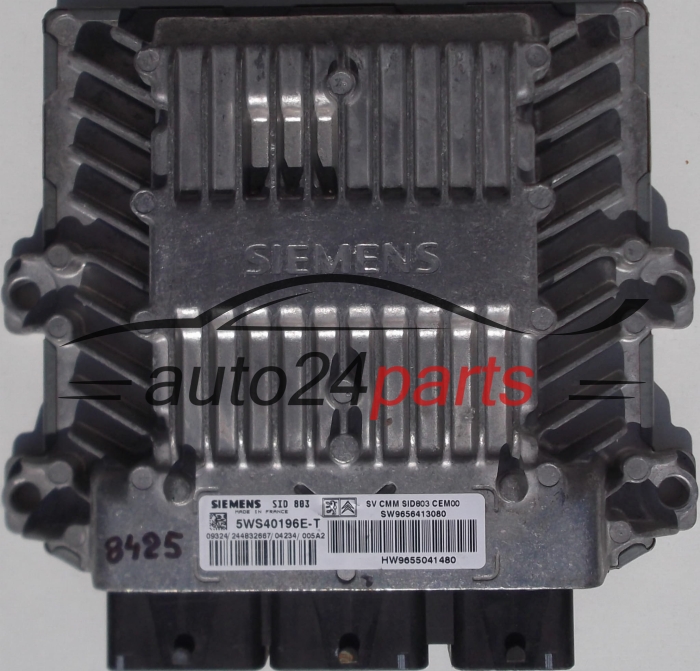 Centralina do motore PEUGEOT 407 2.0 HDI SIEMENS 5WS40196E-T