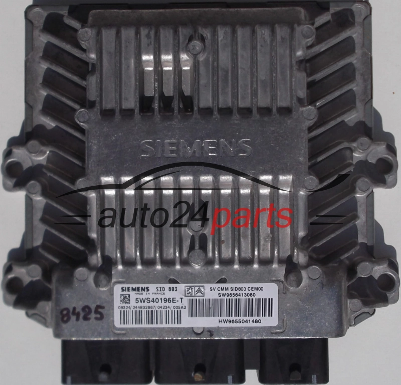 Centralina do motore PEUGEOT 407 2.0 HDI SIEMENS 5WS40196E-T