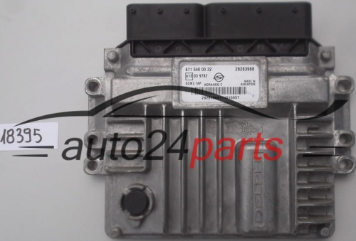 KOMPUTER STEROWNIK SILNIKA SSANGYONG 2.0 XDI DELPHI 28283968, 671 540 00 32, 6715400032, DCM3.7AP