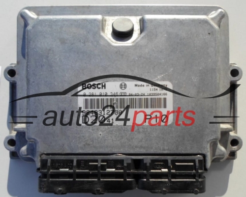 Centralina do motore CITROEN JUMPER PEUGEOT BOXER 2.0 HDI BOSCH 0 281 010 346,  9648312780