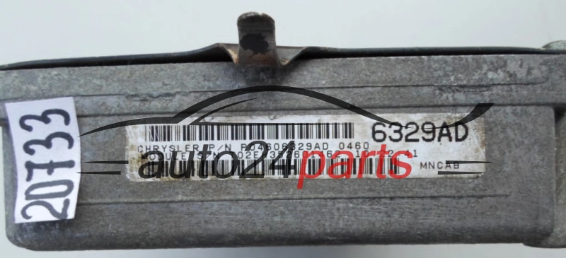 CENTRALINA DO MOTORE CHRYSLER STRATUS 2.5 P04606329AD, 4651711-2