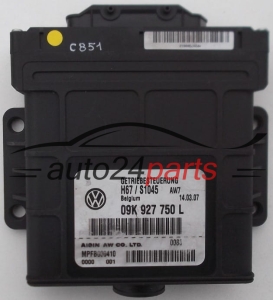 CENTRALITA ECU CAJA DE CAMBIO AUTOMATICO VOLKSWAGEN TRANSPORTER 09K 927 750 L, 09K927750L